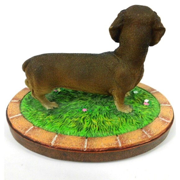 Vintage 2005 American Kennel Club AKC Dachshund Weiner Dog Figurine Roman Inc - Picture 3 of 4